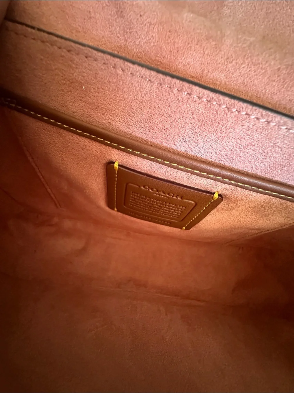 Coach Pink Croc-Embossed Crossbody Bag with Gold Hardware